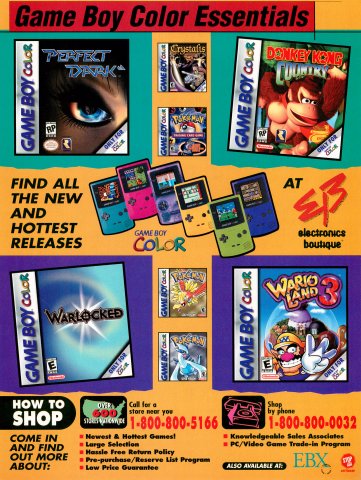 EB "Game Boy Color Essentials" (October, 2000)
