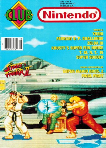 Club Nintendo (Mexico) Volume 1 Issue 08 July 1992