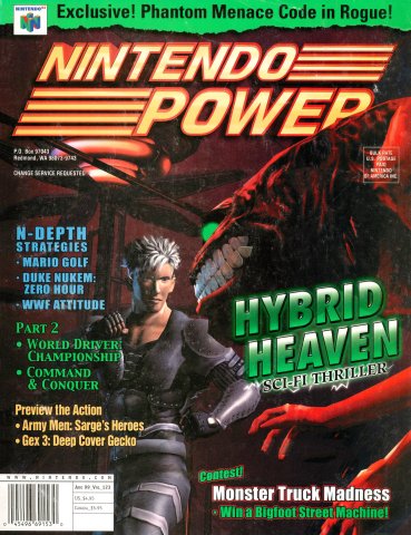 Nintendo Power Issue 123 (August 1999)