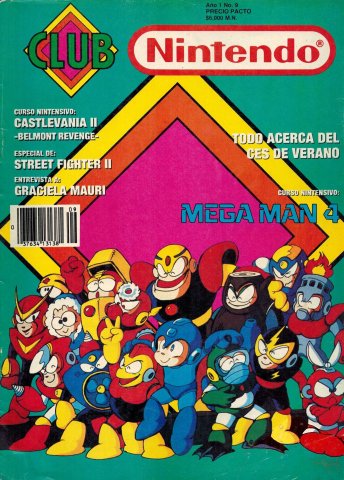 Club Nintendo (Mexico) Volume 1 Issue 09 August 1992