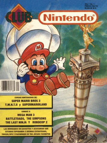 Club Nintendo (Mexico) Volume 1 Issue 01 December 1991