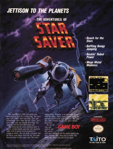 Adventures of Star Saver, The