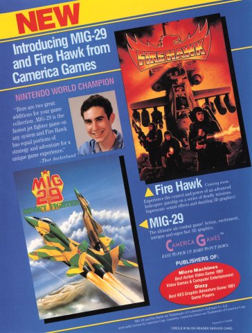Fire Hawk (May, 1992)