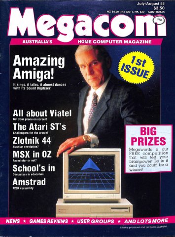 MegaZone 01 (July/August 1988)