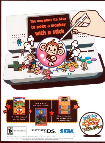 Super Monkey Ball Touch & Roll