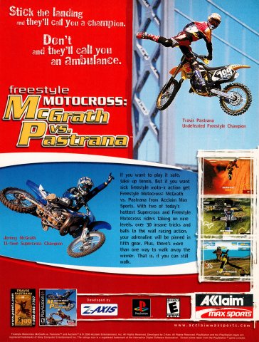 Freestyle Motocross: McGrath vs. Pastrana