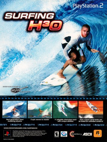 Surfing H3O (January, 2001)