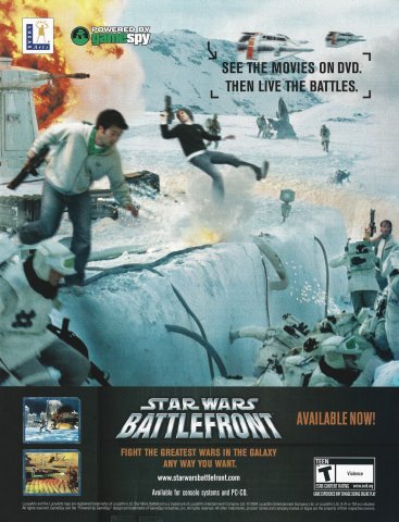Star Wars: Battlefront (November, 2004)