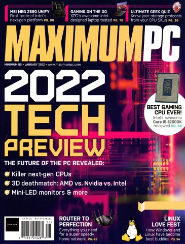 Maximum PC Volume 27, No 01 (January 2022)