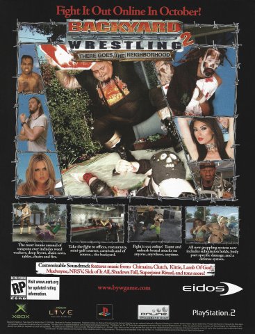 Backyard Wrestling 2: There Goes the Neighborhood (November, 2004)