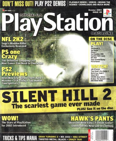 Official U.S. PlayStation Magazine Issue 049 (October 2001)