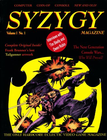 Syzygy Magazine Issue 01 (Fall 2000)