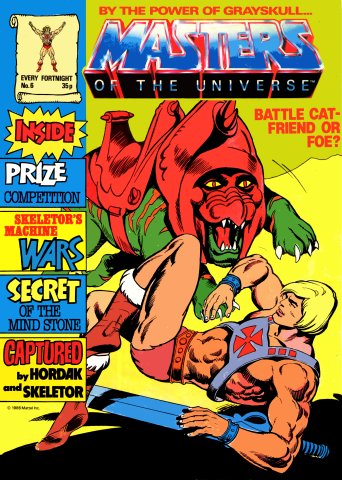 Masters of the Universe 1986 Issue 6 (UK)