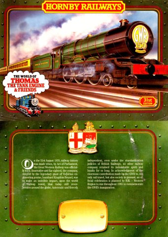 Hornby Railways Catalogue (31st EDITION 1985)