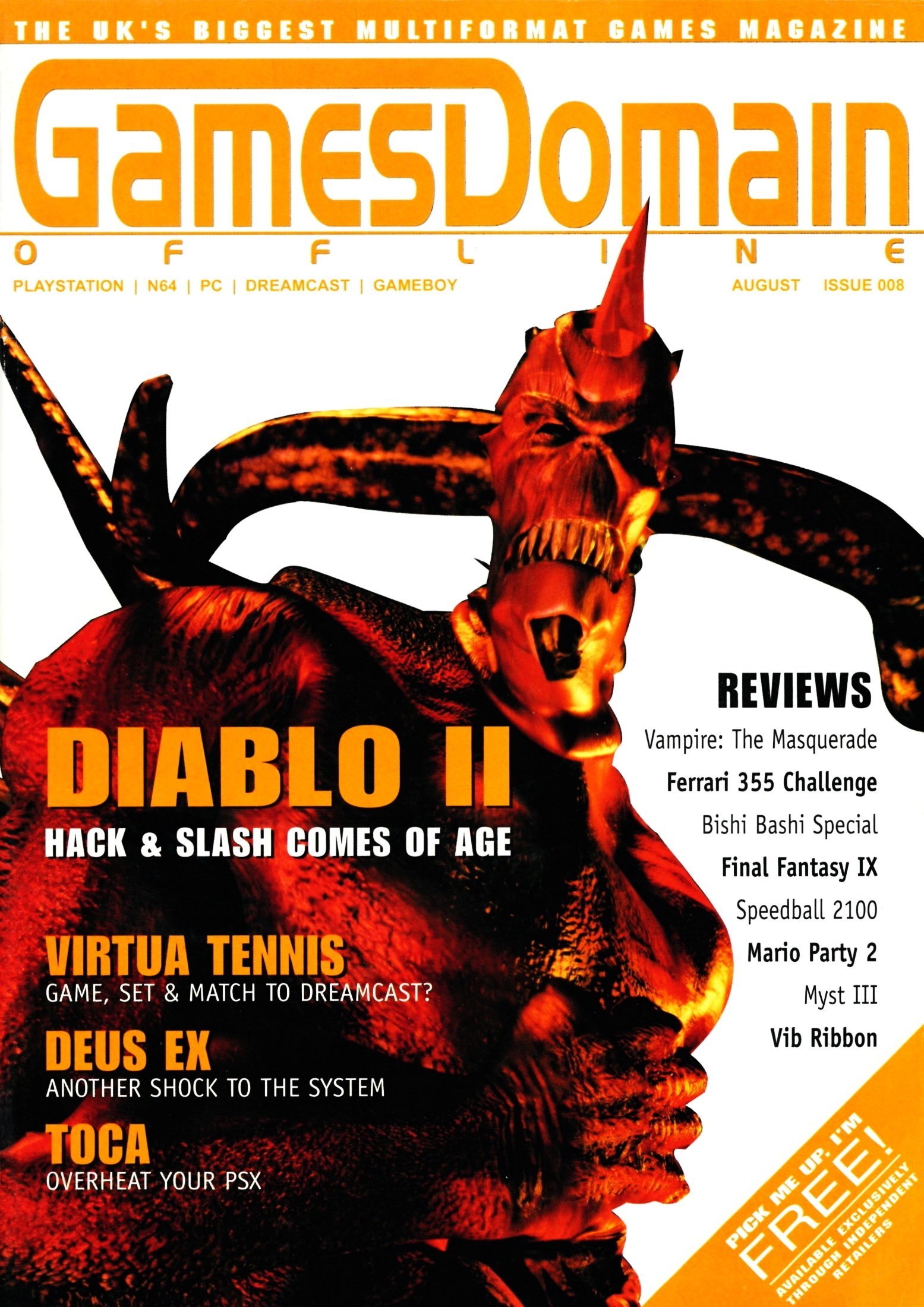 Games Domain Offline Issue 08 (August 2000)