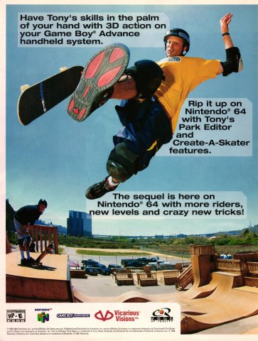 Tony Hawk's Pro Skater 2 01 (July, 2001)