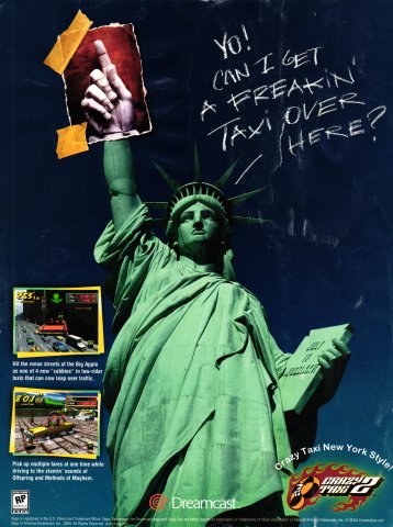 Crazy Taxi 2 (June, 2001)