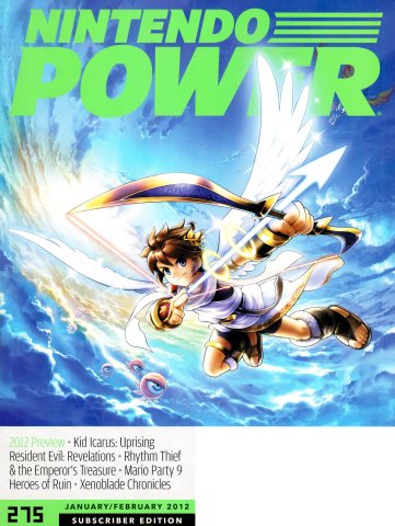 Nintendo Power Issue 275 January-February 2012