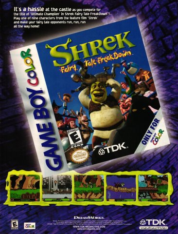 Shrek Fairy Tale FreakDown (June, 2001)