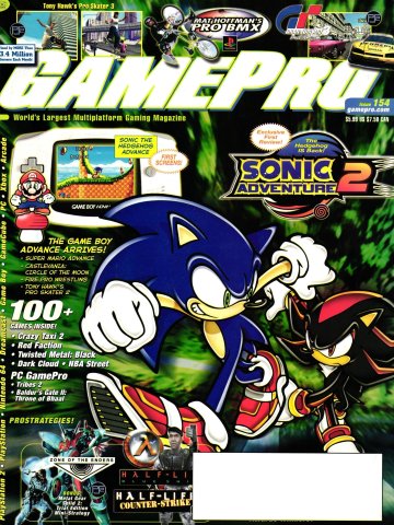 More information about "Gamepro Issue 154 July 2001"