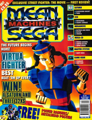 Mean Machines Sega Issue 28 (February 1995)