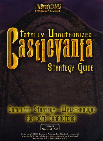 Castlevania Totally Unauthorized Strategy Guide