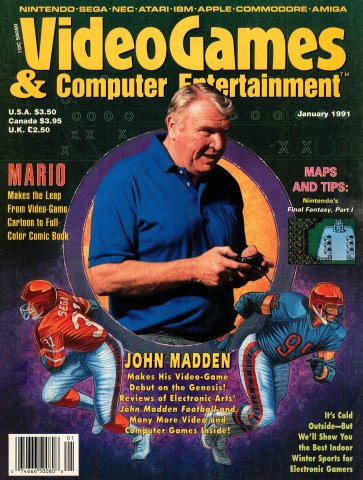 Video Games & Computer Entertainment Issue 24 January 1991