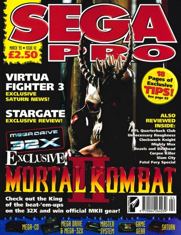 Sega Pro 42 (March 1995)