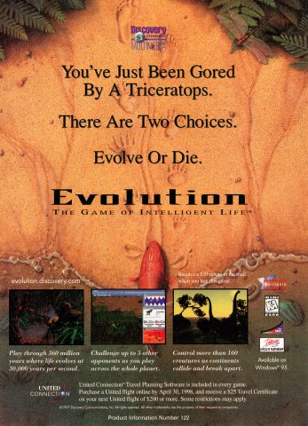 Evolution: The Game of Intelligent Life (December, 1997)