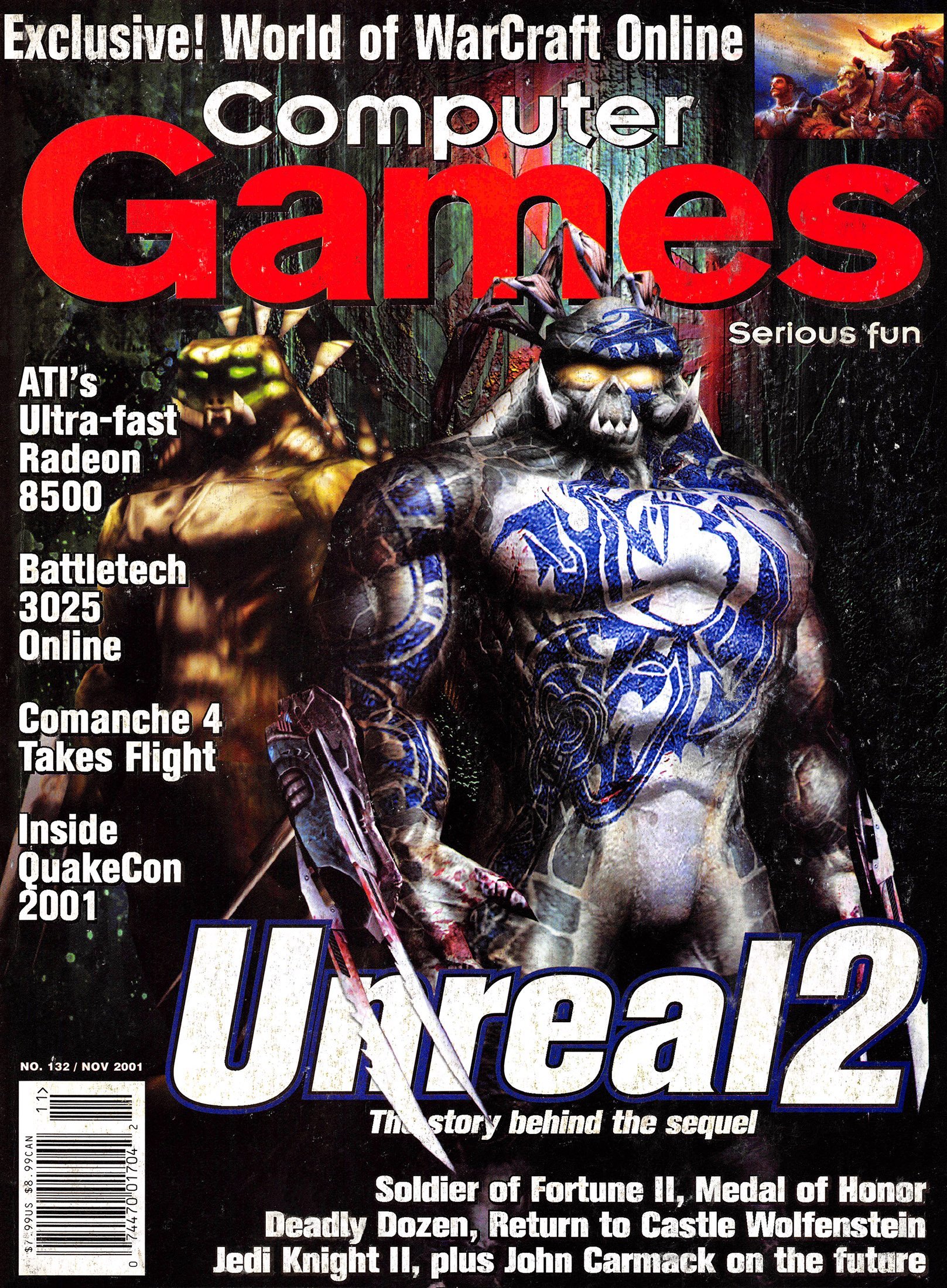 Computer Games Issue 132 (November 2001)
