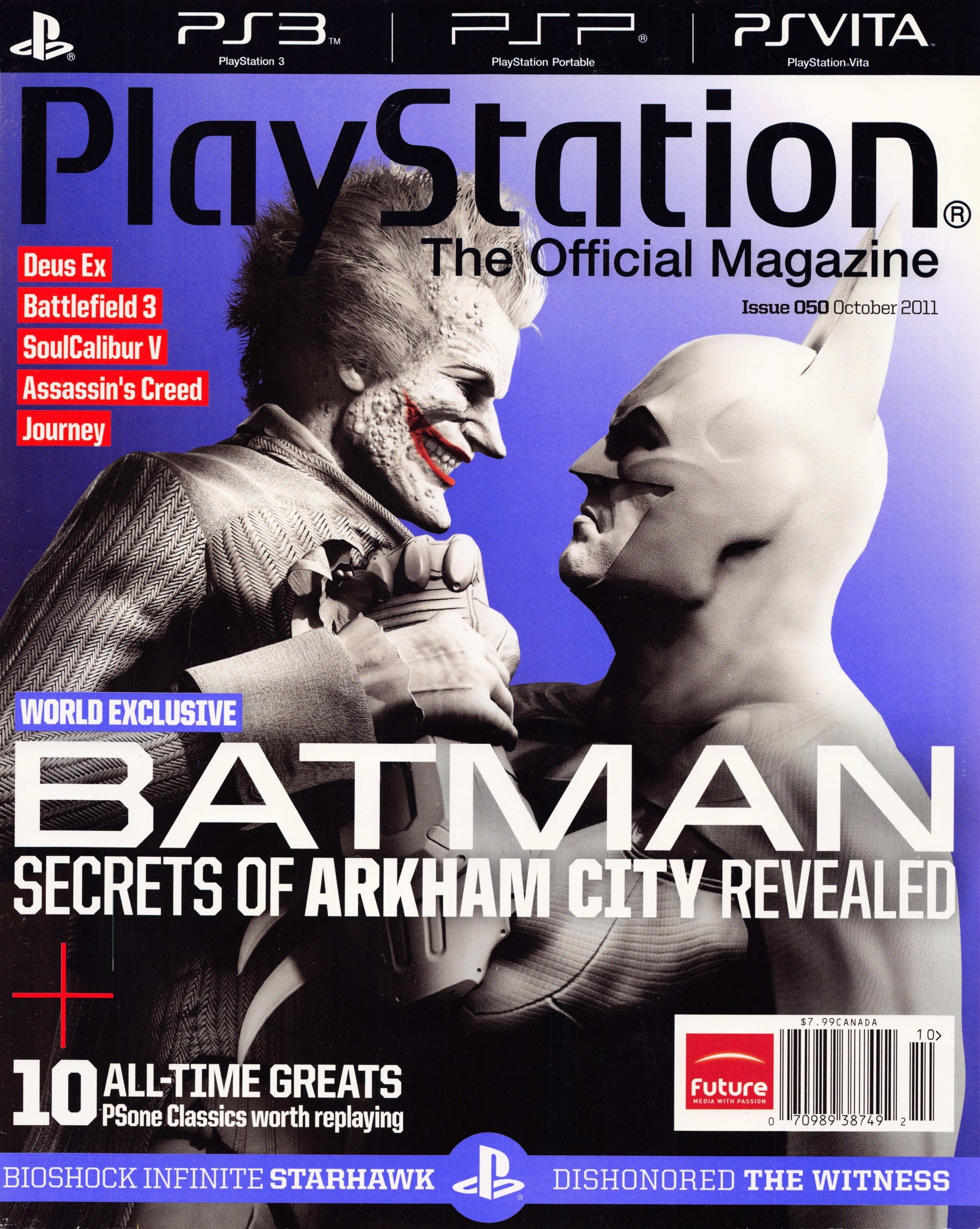 More information about "PlayStation: The Official Magazine Issue 50 (October 2011)"
