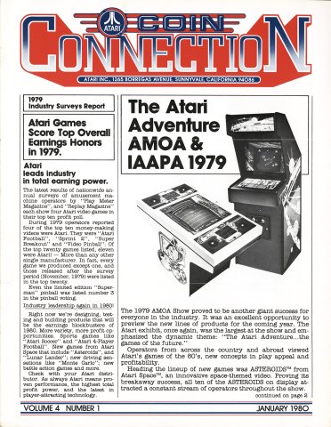 Atari Coin Connection Vol.4 No.1 (January 1980)