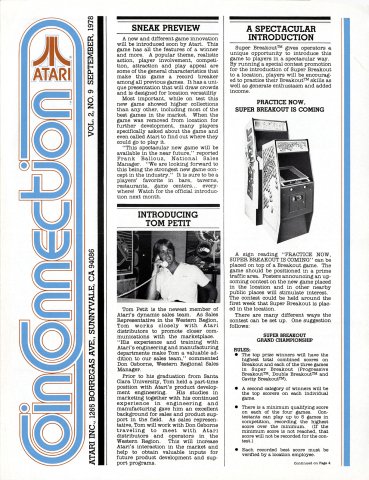 Atari Coin Connection Vol.2 No.9 (September 1978)