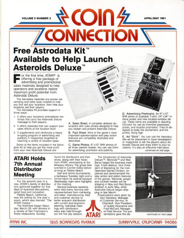 Atari Coin Connection Vol.5 No.3 (April-May 1981)