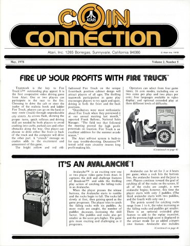 Atari Coin Connection Vol.2 No.5 (May 1978)