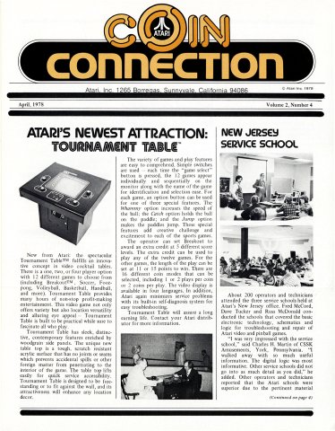 Atari Coin Connection Vol.2 No.4 (April 1978)