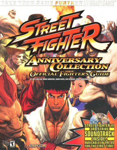 Street Fighter Anniversary Collection Official Fighter's Guide