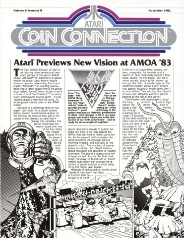 Atari Coin Connection Vol.6 No.8 (November 1982)