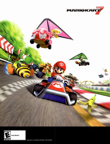 Nintendo Power Issue 275 Poster Side A (Mario Kart 7)