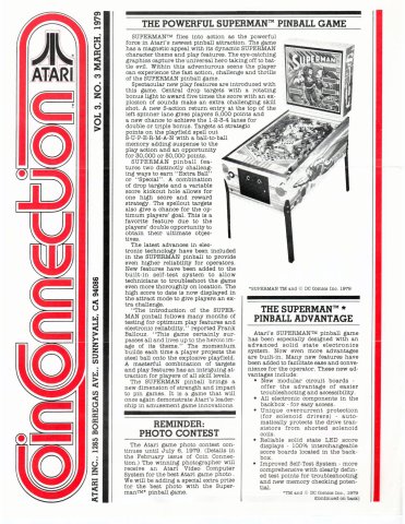 Atari Coin Connection Vol.3 No.3 (March 1979)