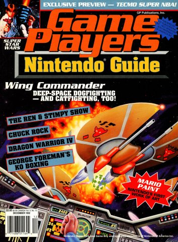 Game Players Nintendo Guide Vol.5 No.12 (December 1992)