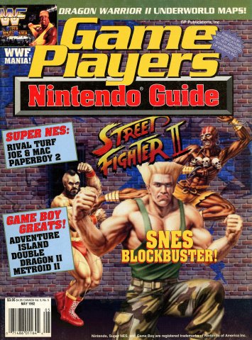 Game Players Nintendo Guide Vol.5 No.05 (May 1992)