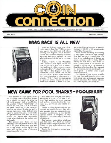 Atari Coin Connection Vol.1 No.7 (June 1977)