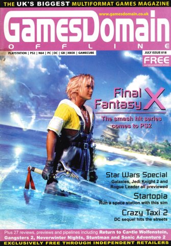 Games Domain Offline Issue 18 (July 2001)