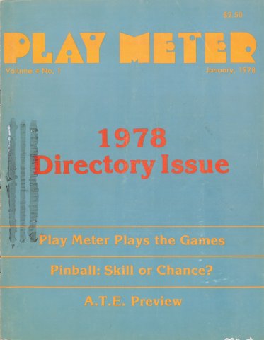 Play Meter Vol. 04 No. 01 (January 1978)