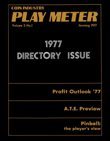 Play Meter Vol. 03 No. 01 (January 1977)