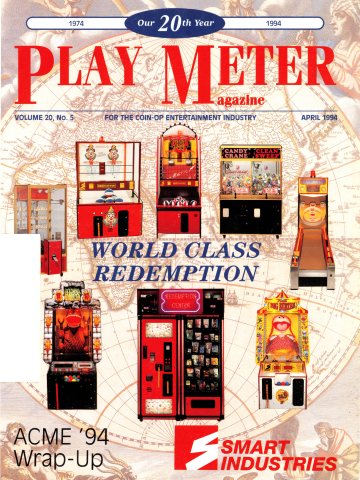Play Meter Vol. 20 No. 05 (April 1994)