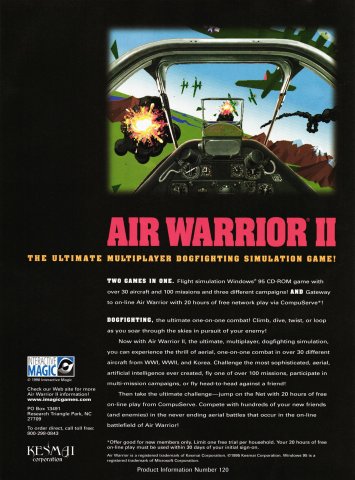 Air Warrior II (September, 1996)