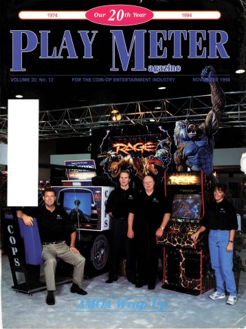 Play Meter Vol. 20 No. 12 (November 1994)