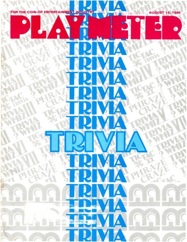 Play Meter Vol. 12 No. 14 (August 15 1986)